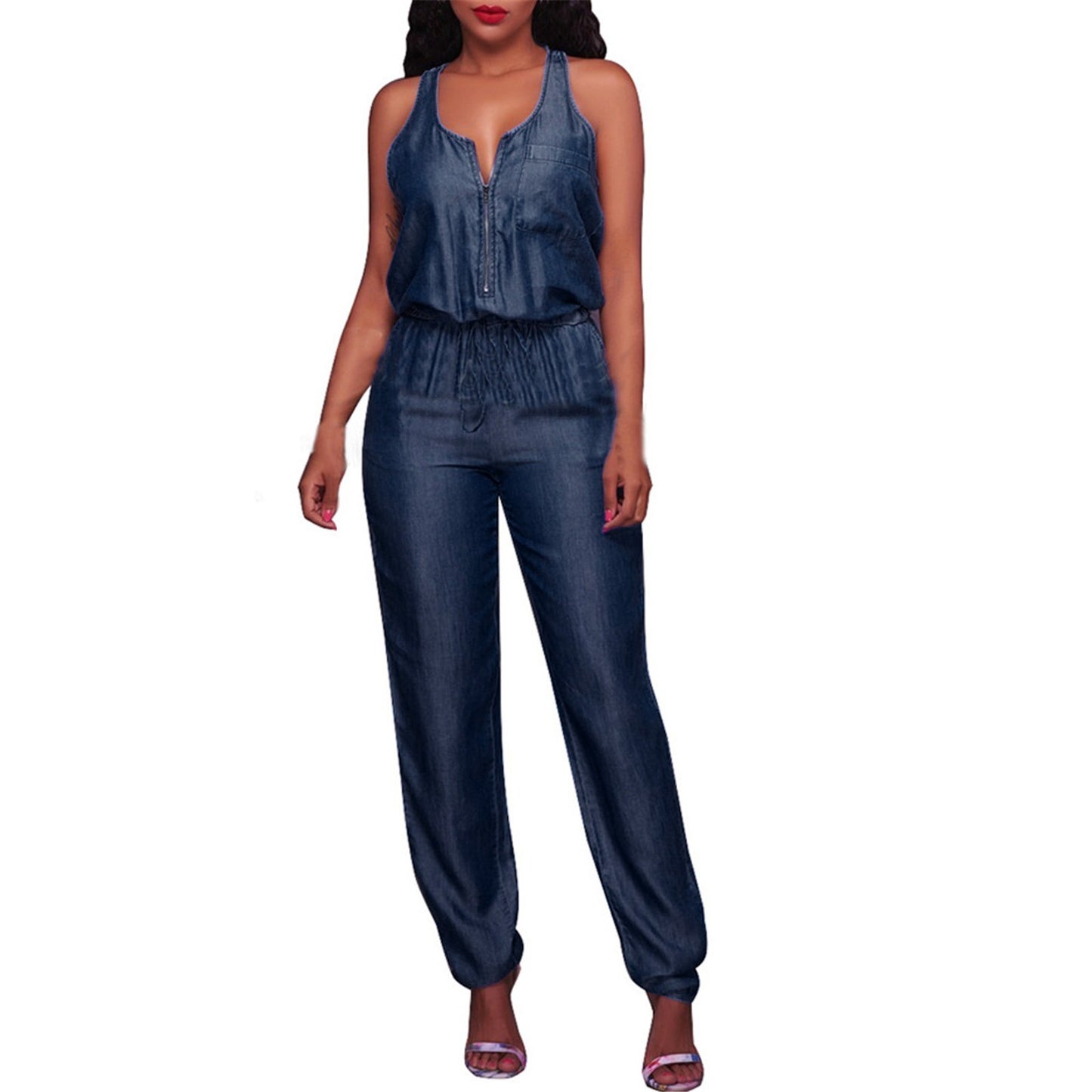 2025 Denim Jumpsuit