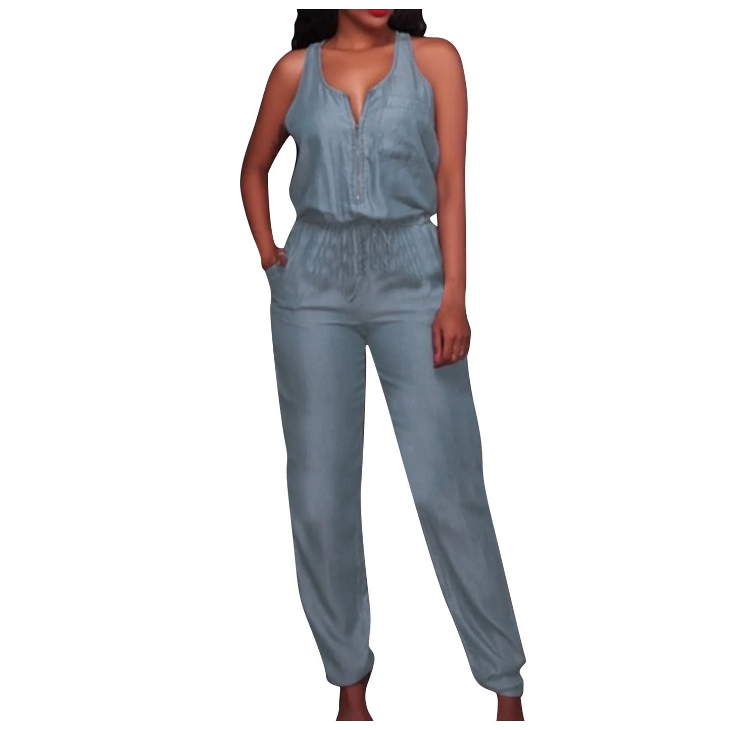 2025 Denim Jumpsuit
