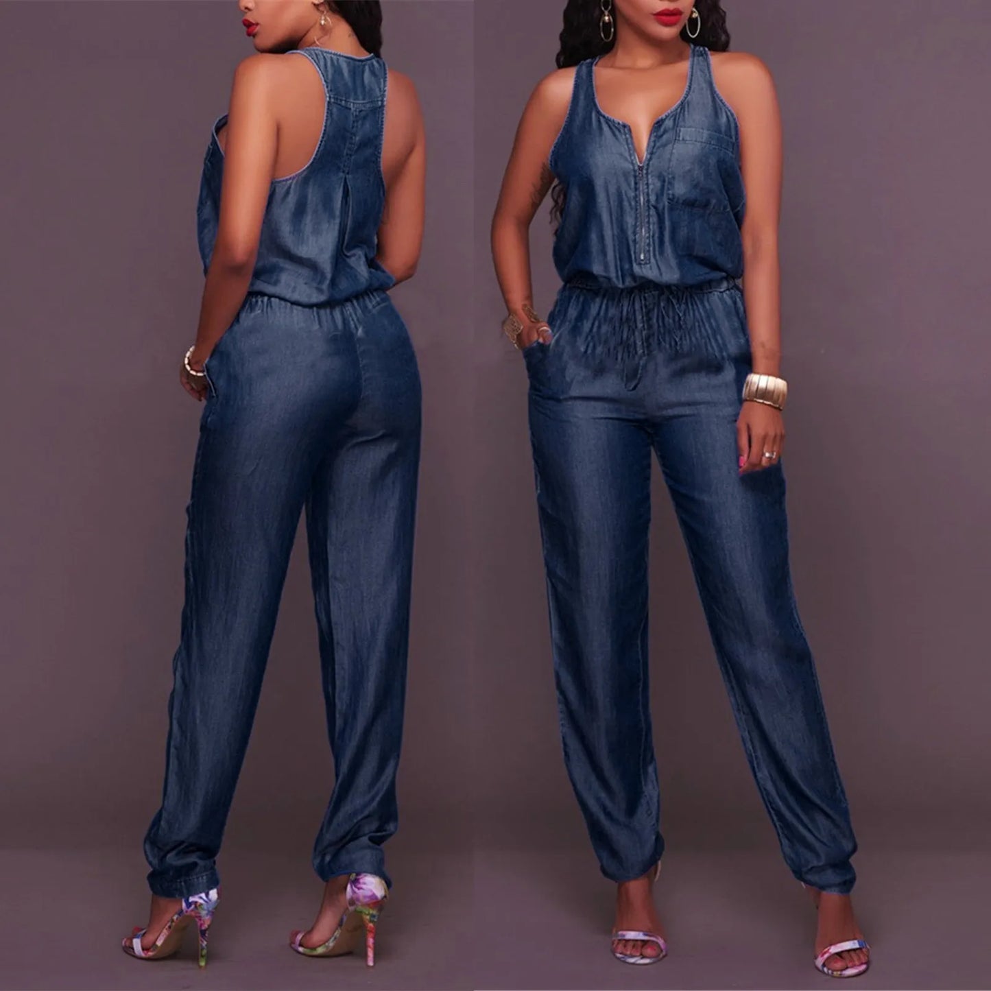 2025 Denim Jumpsuit
