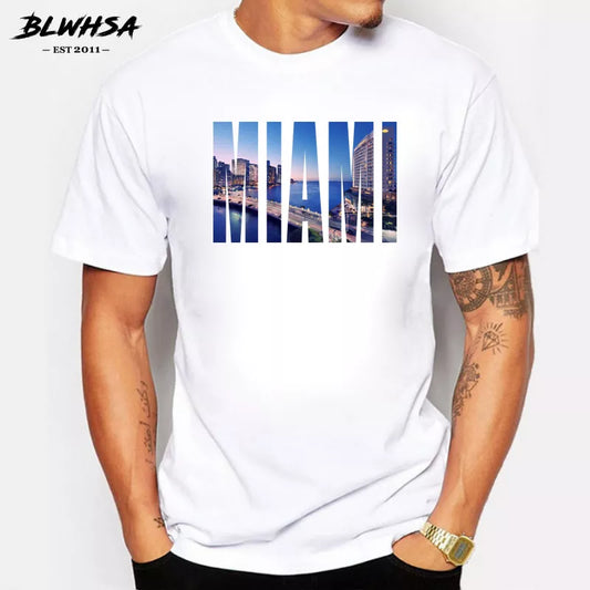 2023 by BLWHSA Men Miami City Design T-Shirt