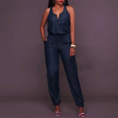 2025 Denim Jumpsuit