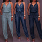 2025 Denim Jumpsuit