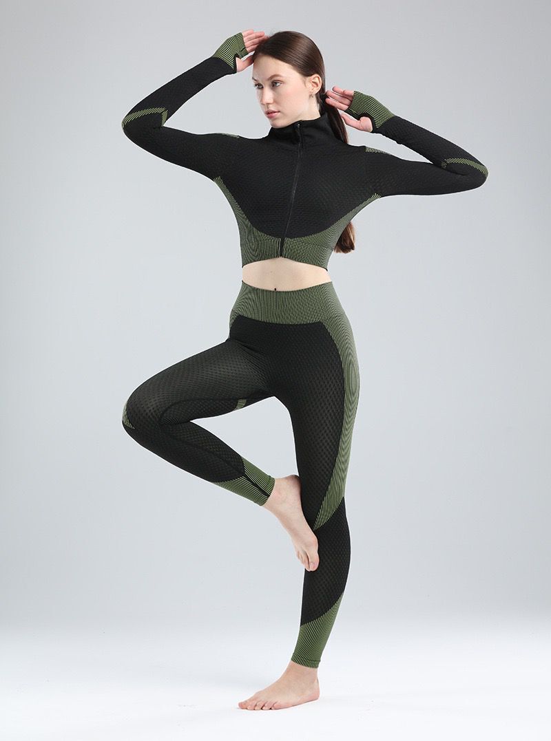 Fitness Suits Yoga Women Outfits 3pcs