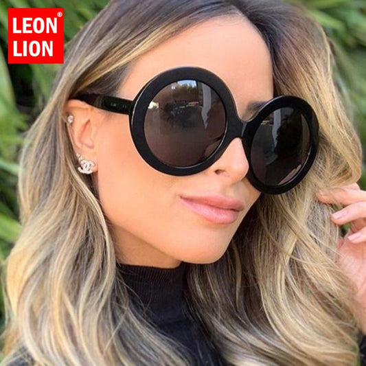 2023 Round Oversized Oval Sunglasses