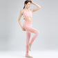 Fitness Suits Yoga Women Outfits 3pcs