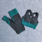 Fitness Suits Yoga Women Outfits 3pcs