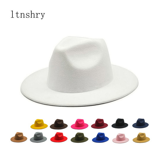 Big Brim Felt Fedoras