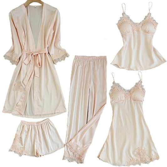 Satin Lace Pajamas