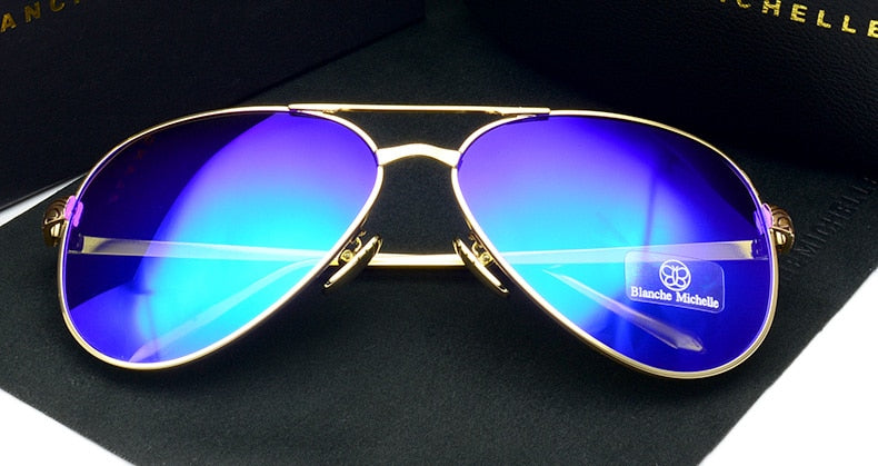 Polarized UV400 Pilot Sunglasses