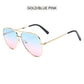 Metal Aviation Sunglasses Women Fashion