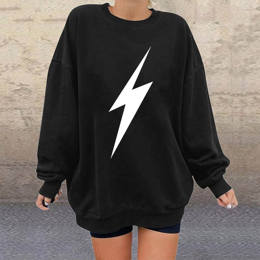 Drop-shoulder Women Sweatshirts