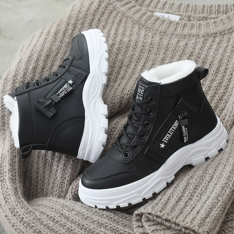 Chunky Sneakers Casual Plus Platform Boots