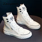 2023 Mesh Canvas Lace-Up Sneakers