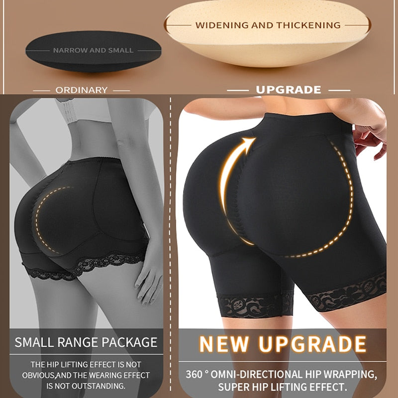 Upgraded Hip Enhancer Panties with Extra Large Pads