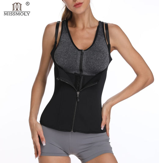 Neoprene Corset Sauna Sweat Vest