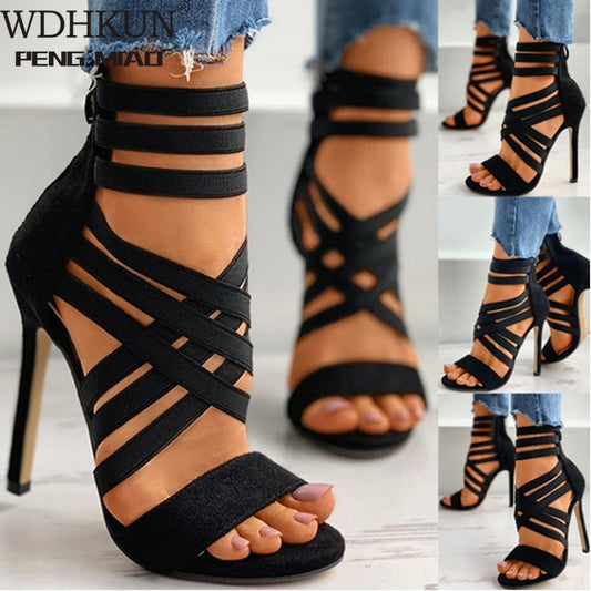 High Heel Pump Sandals